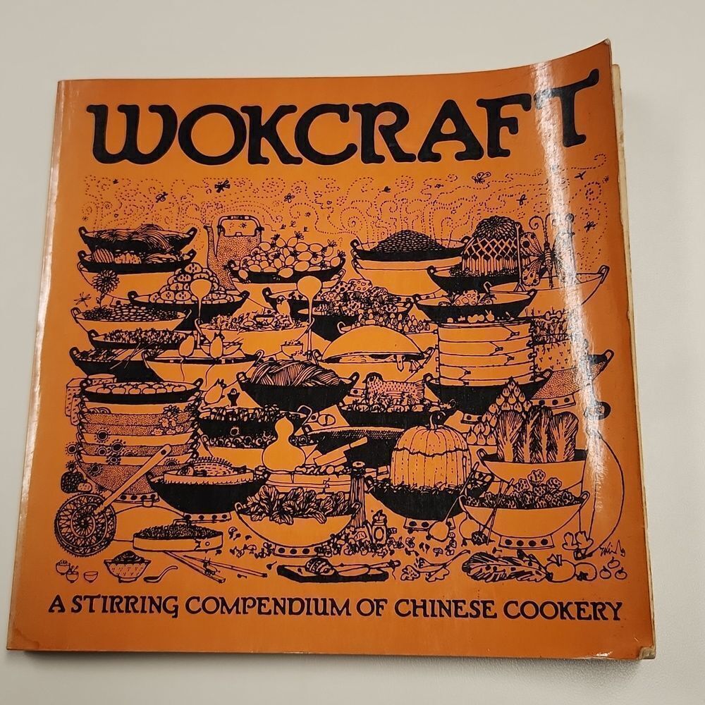 Wokcraft Chinese Cookery Recipe Book 1975